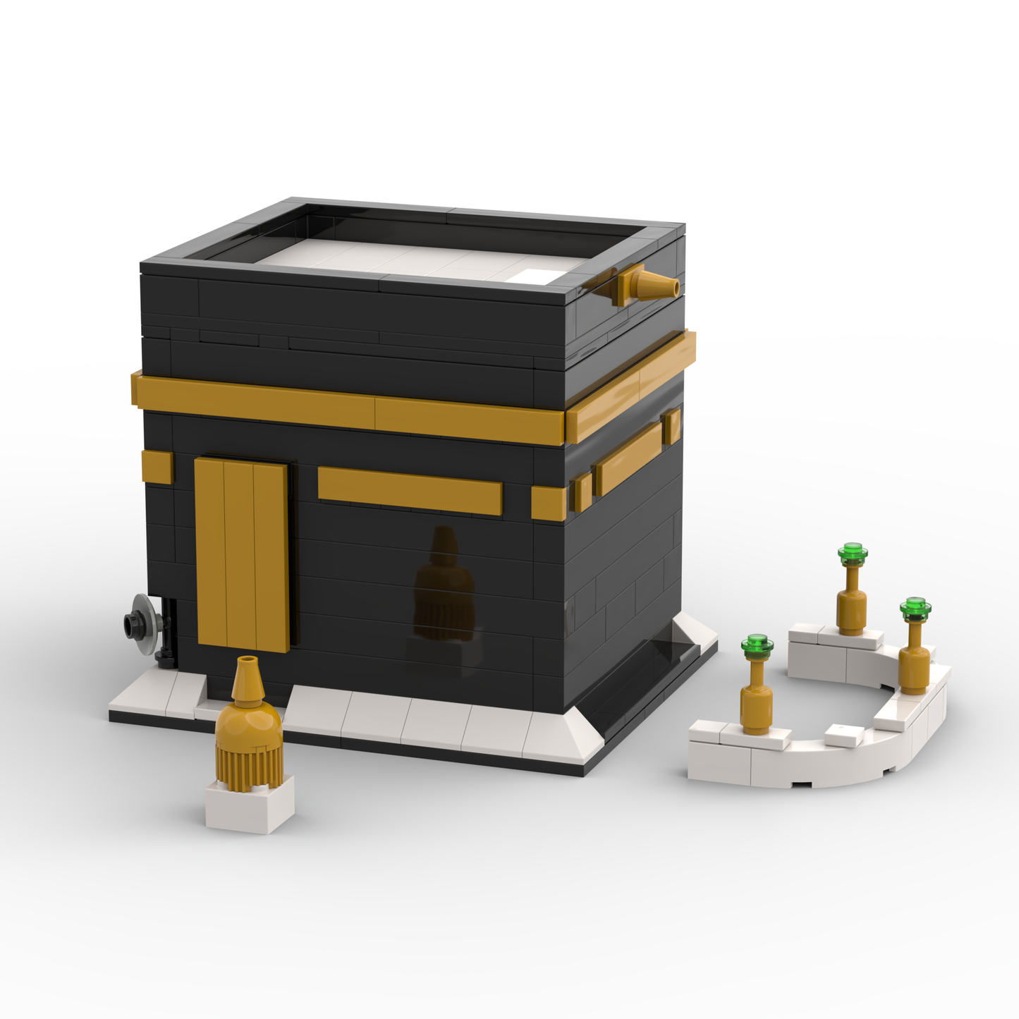 Kaaba - Islamic Building Blocks Set of the Holy Kaaba