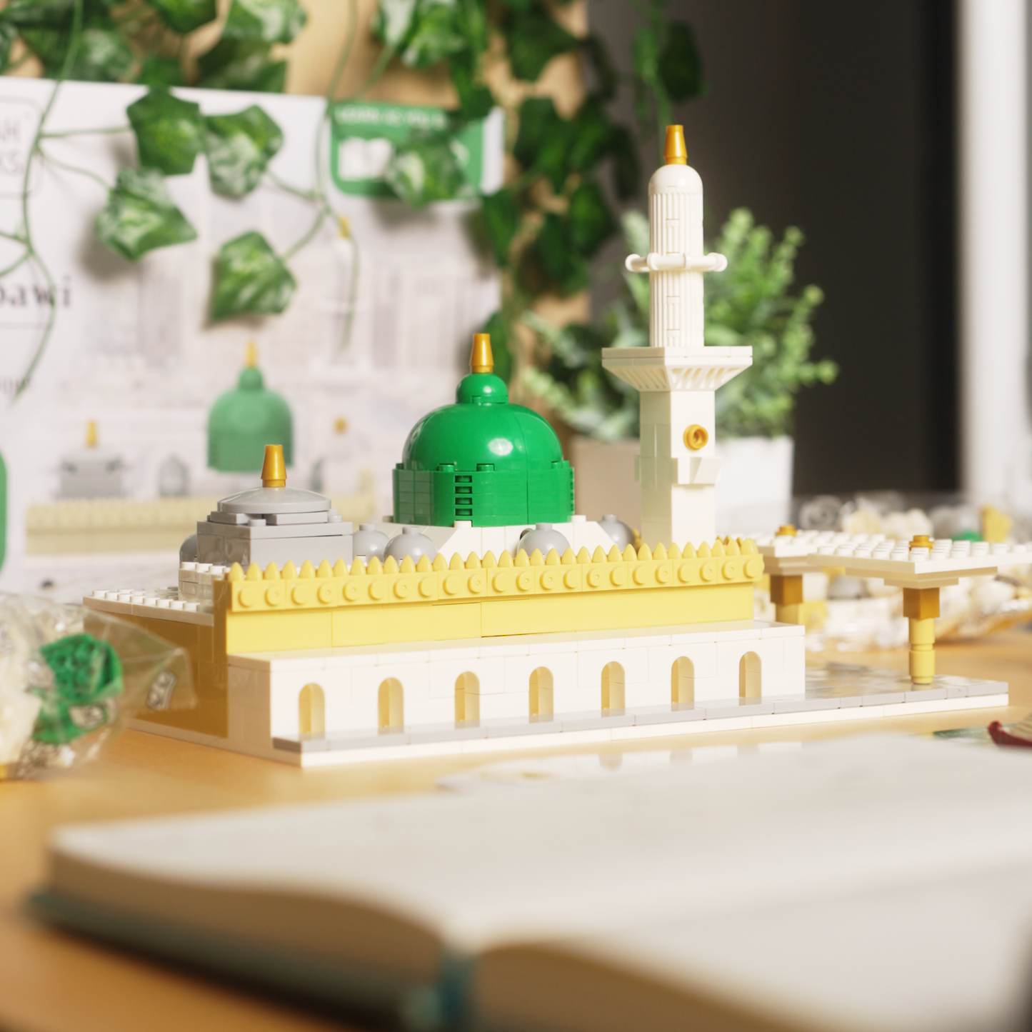 Masjid An Nabawi - Islamic Building Blocks Set of the Prophet's Mosque