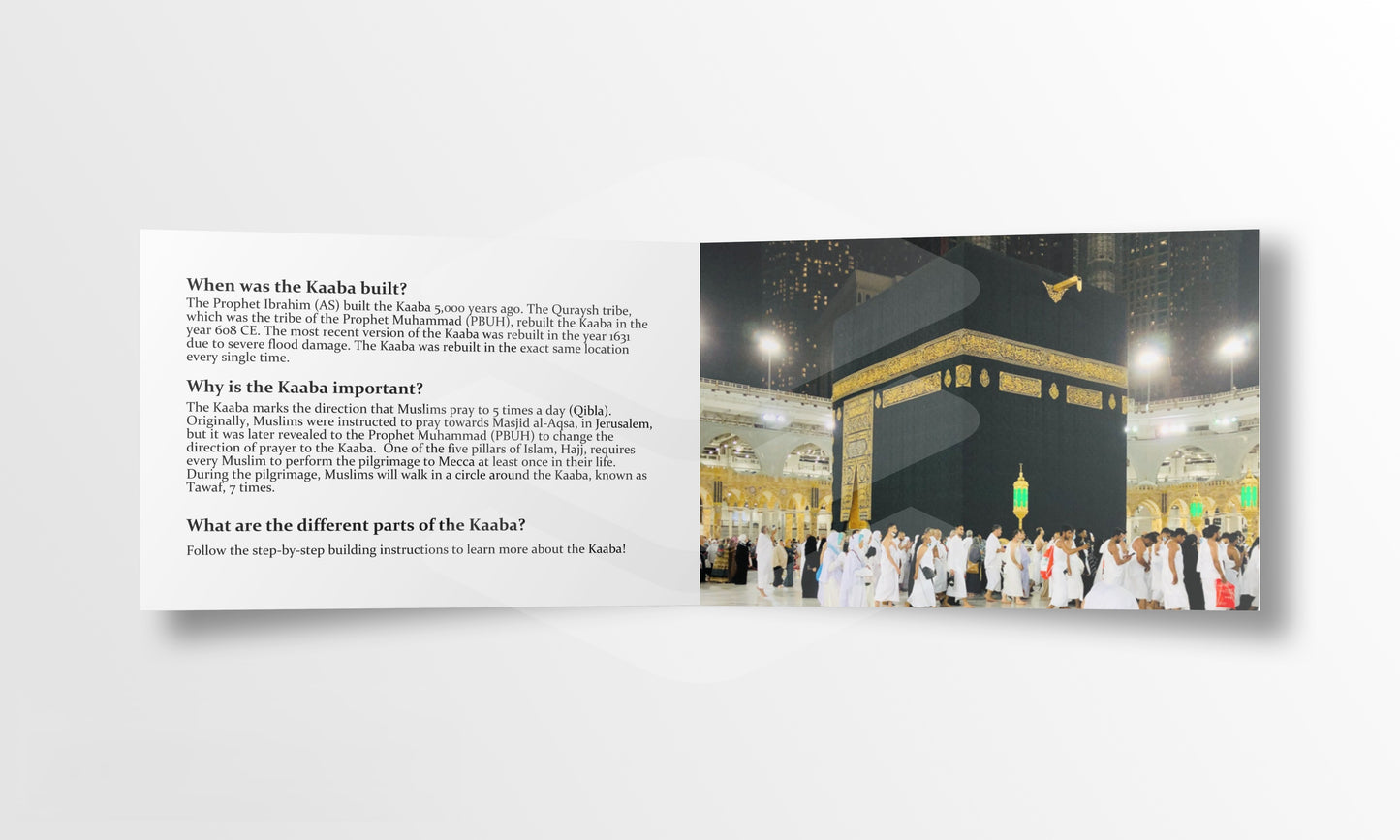 Lego Style Islamic Building Block Set of Kaaba
