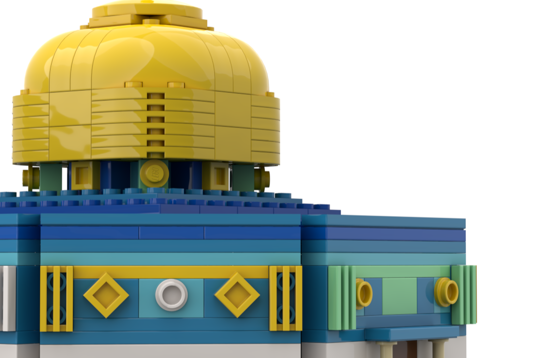 Ummah Blocks Islamic Building Block Sets Kaaba Nabawi, Lego Compatible